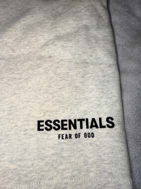 Fear of God Essentials Fleece Core Classic Shorts - Oatmeal Heather NWT